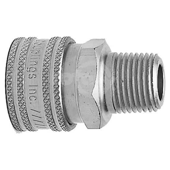 Rotary Socket Brass Mpt 3/8