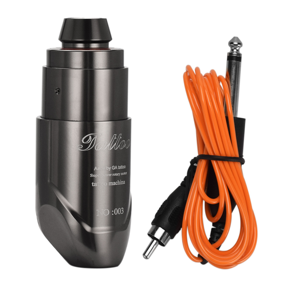 Rotary Tättoo Pen - Compact Red Aluminum Alloy, Finely Carved Motor ...