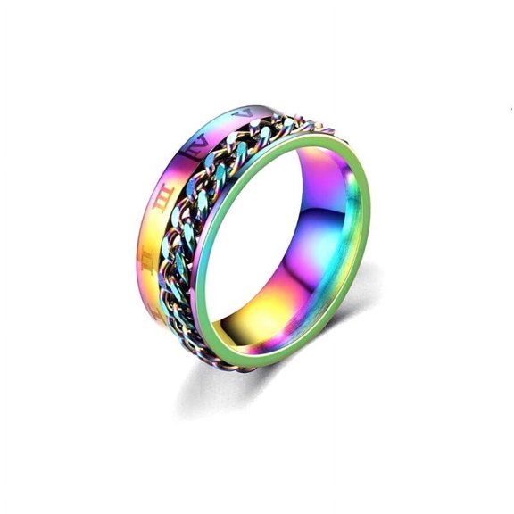Rotary Titanium Steel Chain Ring Euramerican