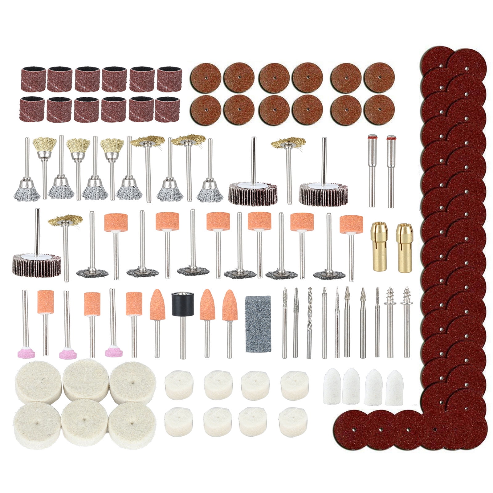 40 Rotary Polishing Tools Kit 1/8 Rod Truncation Cutting for Dremel