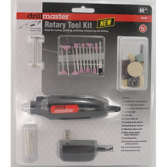 Rotary Tool Kit 80 Pc