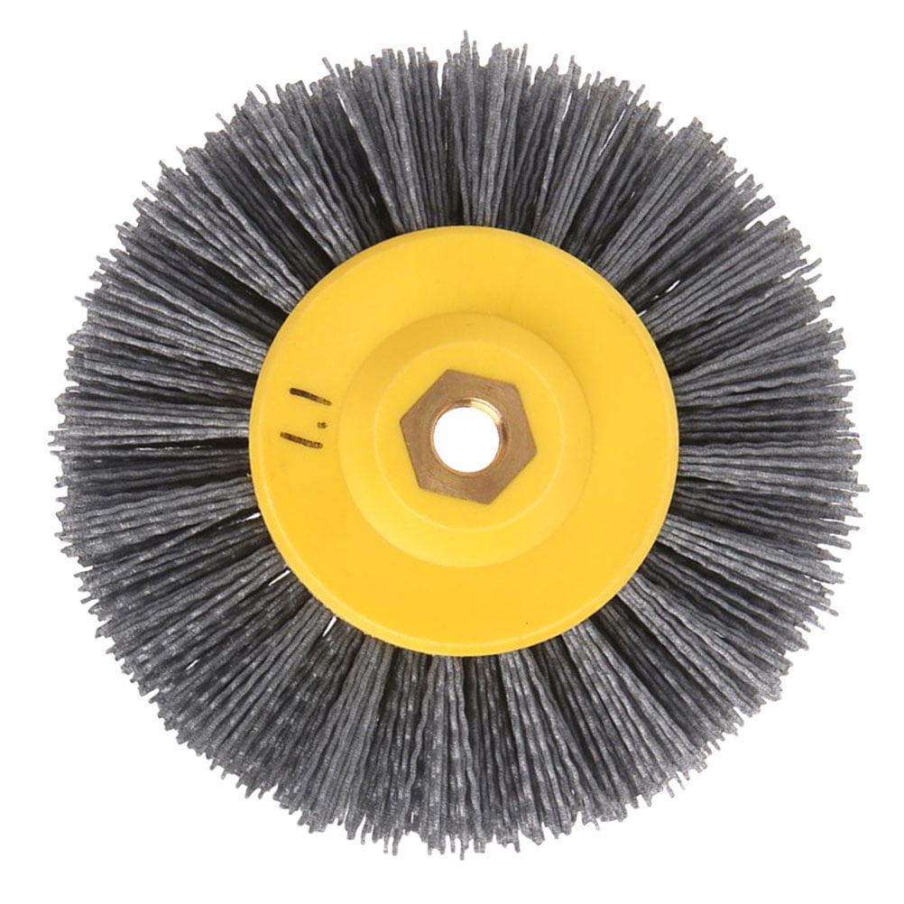 Rotary Tool Wire Brush Buffing Polishing Wheel Steel Grinding Abrasive