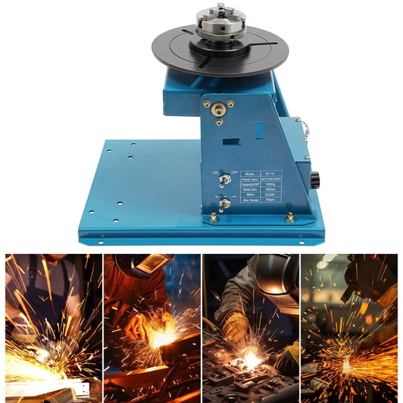 Rotary Welding Positioner Turntable Table, Welding Positioning Turntable Table, Portable Welder Positioning Machine