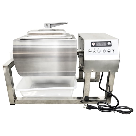 Rotatable Commercial Marinating Machine Circular Stainless Steel Meat Vegetable Tumbler Marinator