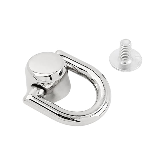 Rotatable D Rings Studs Screw Balls Head Buttons For Purse Backpack Belt Craft Accessories
