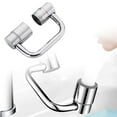 thumbnail image 1 of Rotatable Faucet Extender for Kids - Swivel Spout Arm Durable Alloy Kitchen Accessory Easy Install Water Flow Control, 1 of 9