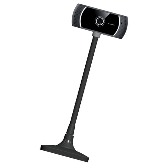 Metal Base Rotatable USB Camera Autofocus Wedcam 720P Video Capturing For Remote Education Business Streaming