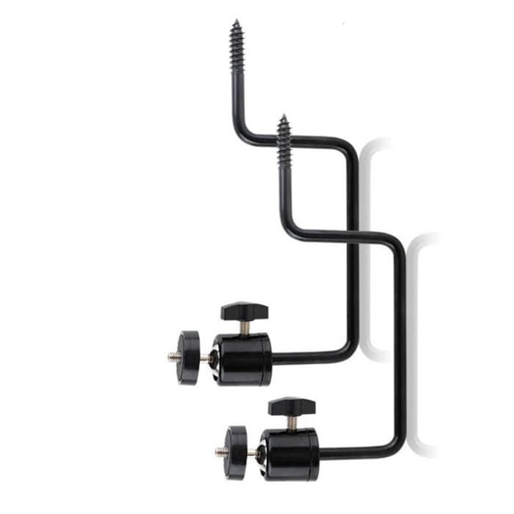 Rotatable Metal Camera Bracket With Sharply Screw Design For Stable Outdoor Hunting Equipment Attachment