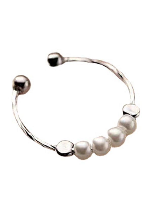 Rotatable Open Fidget Ring, Adjustable Calming Band for Men and Women