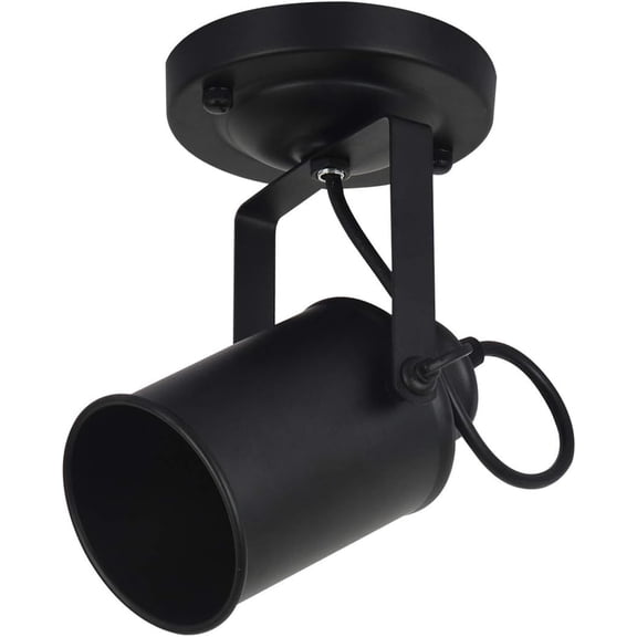 Rotatable Retro Wall Lamp, Black Vintage Industrial wall light, E27 Antique Lighting Wall Sconce for House, Bar, Restaurants, Coffee Shop, Club Decoration