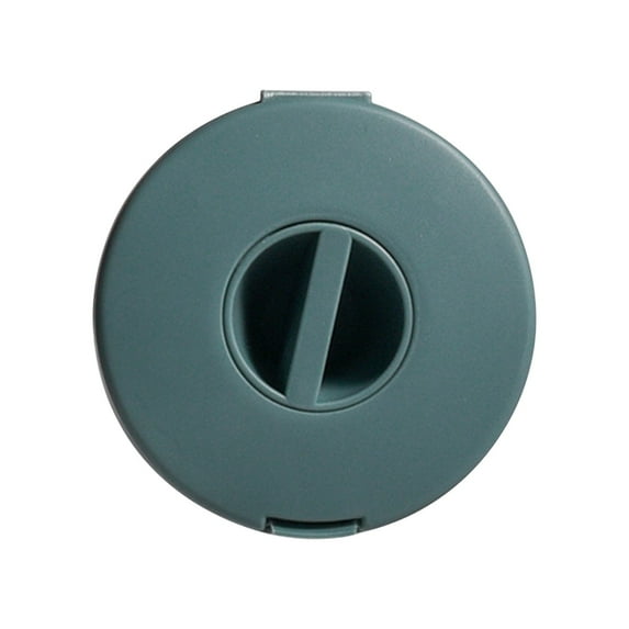 Rotatable Round Cable Organizer Box Small & Portable Data Cable Storage for Phone Chargers 6.3x6.3x1.7cm 4 Colors Material Management Solution