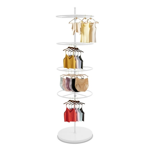 Rotatable Round Dispaly Rack, Round Clothing Rack, Metal Clothes Hanging Rack