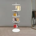 thumbnail image 1 of Rotatable Round Dispaly Rack Round Clothing Rack Metal Clothes Hanging Rack, 1 of 12