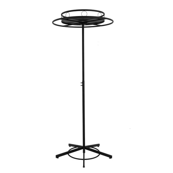 Rotatable Round Garment Rack, Round Clothing Rack, Metal Clothes Hanging Rack for Shopping Malls, Children's Clothing Stores, Photo Studios, Dance Halls, Laundry Shops