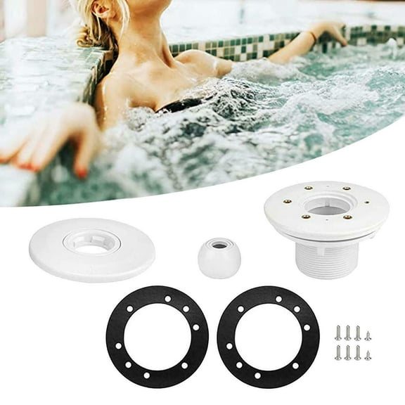 Rotatable SPA Massage Nozzle,Transform Your Pool Experience with 360° Water Flow Easy Clean Disassembly, Adjustable Direction