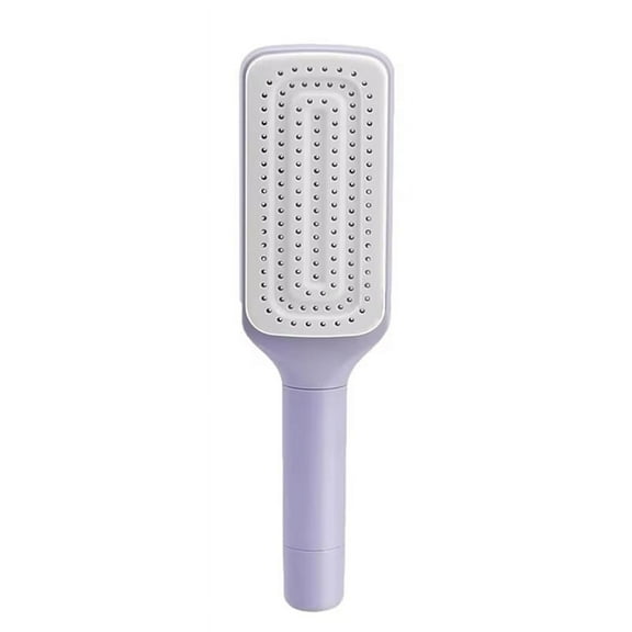 Rotatable Self-Cleaning Hair Brush - Anti-Static, Massage Air Cushion Comb for Women, Magic Retractable Smoothing Comb A