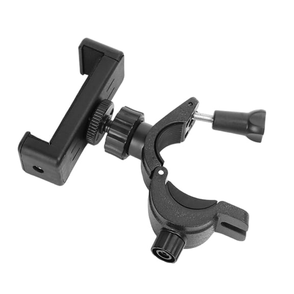 Rotatable Smartphone Holder For Mic Stands Tripod Phone Mount Brackets Expansion Clamp For Vloggings Video