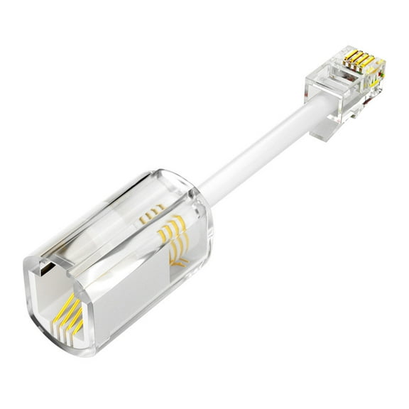 Rotatable Telephone Cord Detangler, Telephone Handset Cable 360Degree Rotating Handset Cable Anti-winding