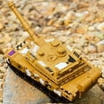 thumbnail image 1 of Rotatable Turret Military Camo Tank Toy 5.91x2.36x1.97in, Thickened Anti-Drop Abs Friction Vehicle, Adjustable Gun Barrel Educational Collectible Gift for Kids, 1 of 6