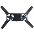 thumbnail image 1 of Rotatable USB Fan Cooling Pad Notebook Cooler Computer Stand for 8-14 PC Laptop Peripherals, 1 of 6