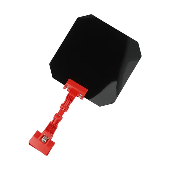 Rotatable Welding Helmet Shield With Adjustable Angle Clamp For Arc/Welding Protection Heavy-Duty Plastic Light Barrier For Construction & Industrial Use