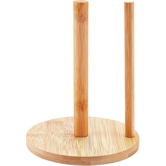 Rotatable Wooden Yarn Spinner Thread Holder BurlyWood 14.3x1.1cm