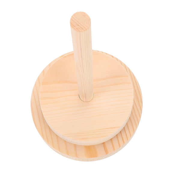 Rotatable Yarn Storage Organizer with Portable Holder Rack Bowl for Knitting Supplies and Craft Accessories
