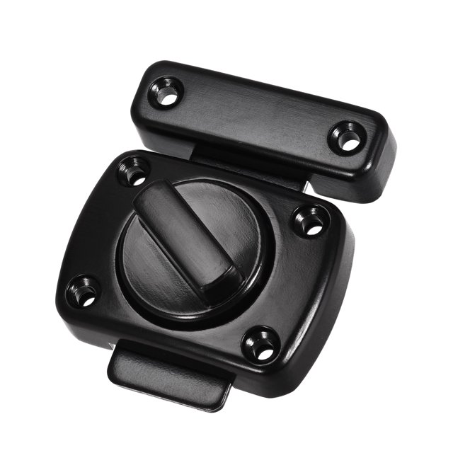 Rotate Bolt Latch 55x40mm Zinc Alloy Gate Latches Door Slide Lock