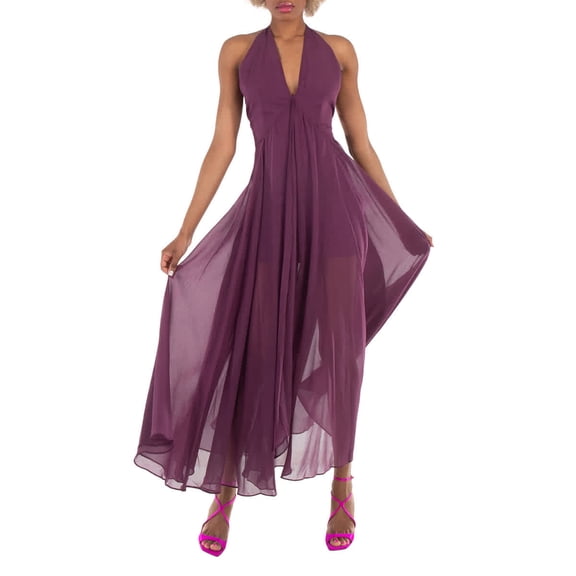 Rotate Chiffon Halterneck Dress, Brand Size 36 (US Size 2)