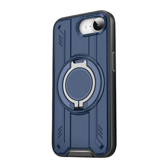 Rotate Kickstand Phone Case for Phone 16E Magnetic Rings Holder Phone Case Cover