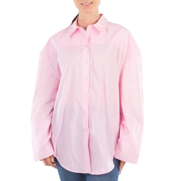 Rotate Oversized Cotton Shirt - Fairy Tale, Brand Size 40 ( US Size 6 )