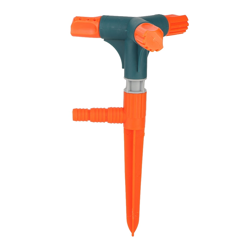 Rotate Rocker 3Arm Nozzle Lawn Sprinkler Agricultural Irrigation Sprinkler Ground Spike G1/2