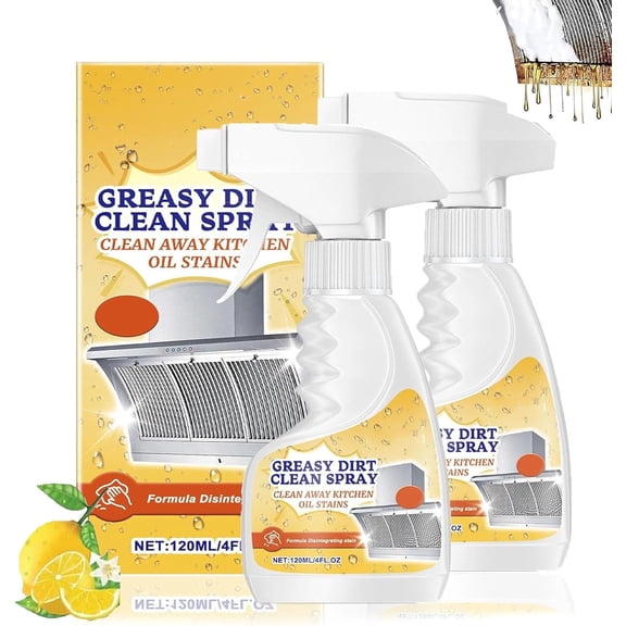 Rotateepic Foam Cleaner, 2025New Multifunctional Greasy Dirt Clean Spray, No Scrubbing Needed, Fast-Acting No-Rinse Formula for Oven, Stove & More