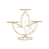 Pastry Food Racks Rotating 3-Tier Cake Stand Forged Iron Pastry Display Rack - Walmart.com
