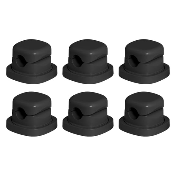 Rotating 360 Spin Cable Clip Holder Ideal For Managing Multiple Device Wire