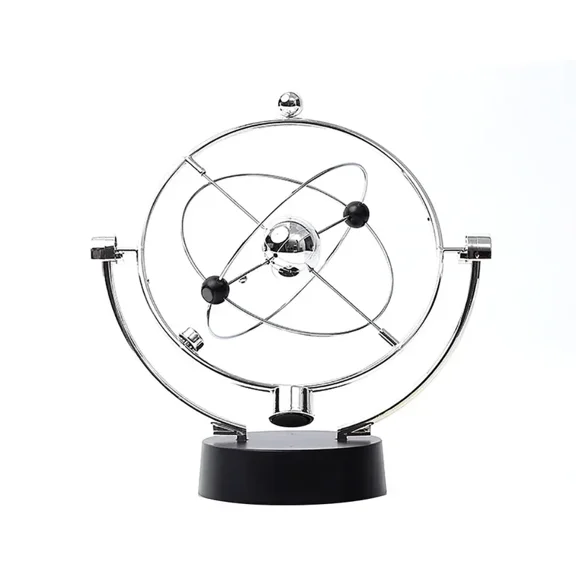 Rotating Balance Pendulum Ball Physics Science Simulation Planet Annularity Model Electronic Perpetual Toys Figurines Home Decor