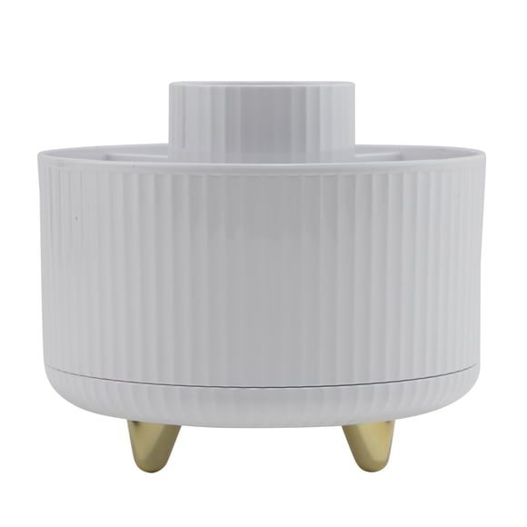 Premium Rotating Beauty Organizer with 5 Compartments for Easy Access