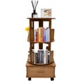 thumbnail image 2 of Robot Nightstand With 360° Rotating Drawer & Motion Sensor LED - Mobile Bedside Table For Kids 2 of 3