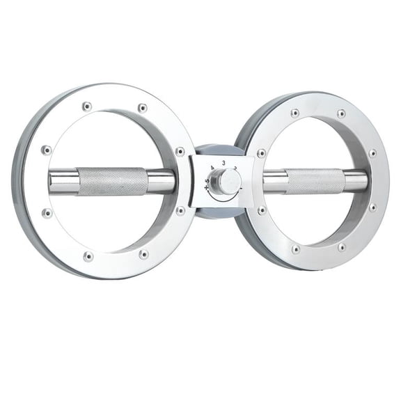 Rotating Burn Machine 12 LB, Rotating Arm Machine 360 Degree Rotating Grips, Multifunctional Spinning Burn Rotator Machine for Forearm Trainer, Boxing, Workouts (Silver)