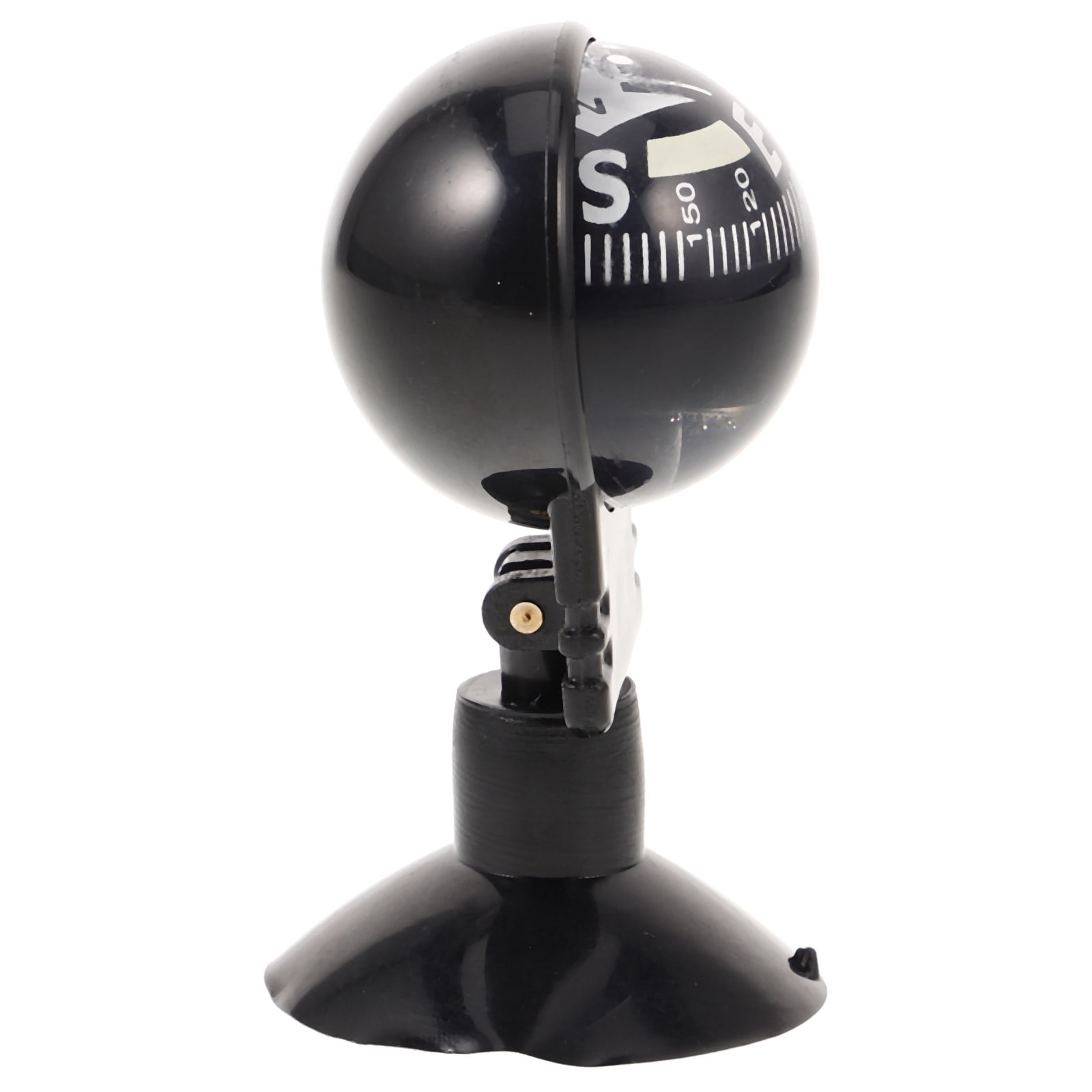 Rotating Car Compass with Suction Cup Portable Car Compass for Easy Carrying Decorative Suction Compass for Car Dashboard