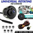thumbnail image 1 of Rotating Car Rear View Camera Reversing Parking Cam Night Vision Waterproof, 1 of 10