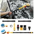 Rotating Car Wash Brush, Automatically Foams Auto Wash Brush with Long