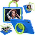 thumbnail image 1 of Rotating Case for iPad 7th/8th/9th Generation 10.2 Inch, Shockproof Rugged Cover with Stand & Screen Protector & Shoulder Strap, 1 of 8