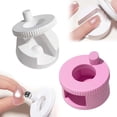 thumbnail image 1 of Rotating Cat Eye Magnet Tool, 360° Rotating Cat Eye Gel Nail Polish Magnet Tool Beginner Friendly Nail Tool with Uniform Magnetic Force & Excellent Light Absorption Easily DIY Glossy(White+Pink), 1 of 8