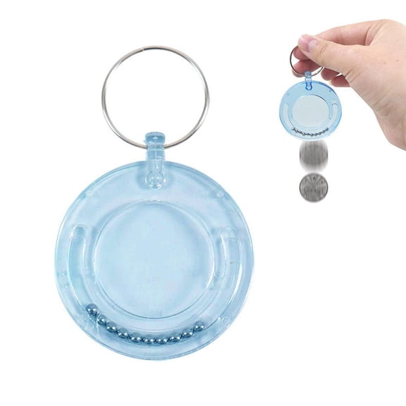 Rotating Coin Escape Magic Box Amazing Close Up Magic Prop Interactive Easy to Learn Novelty Fun Lightweight Portable for Family Party Classroom Games Birthday Gift