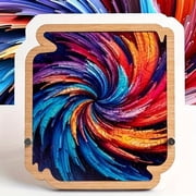 Rotating Color Fidget Toys Wooden Jigsaw Puzzles for Adults Halloween Christmas Gifts Ages 14+