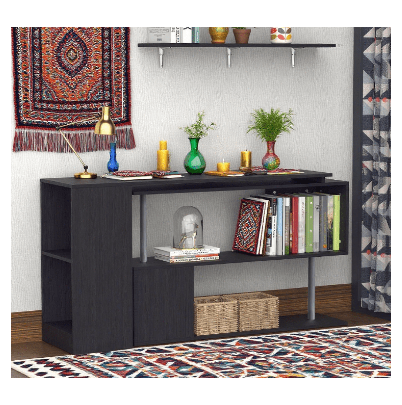Rotating Corner Computer Desk Office Workstation - Walmart.com