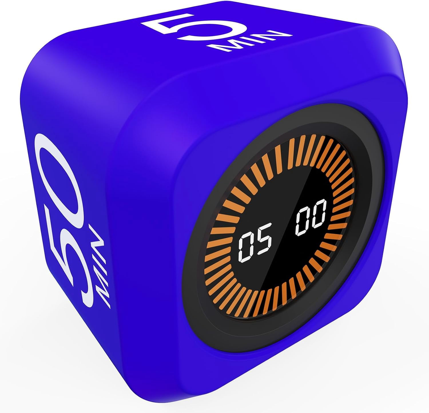 Rotating Countdown Visual Rotating Cube Pomodoro Visual Timer 5, 25, 10 50 Minutes Preset ...