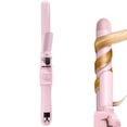 thumbnail image 1 of Rotating Curling Iron, Automatic Curling Iron 1.25 Inch Self Rotating Hair Curler with Long Barrel for Beach Curls/Waves, 1.25" Large Barrel Curling Wand for Long Hair, Dual Voltage, Gift for Women, 1 of 5
