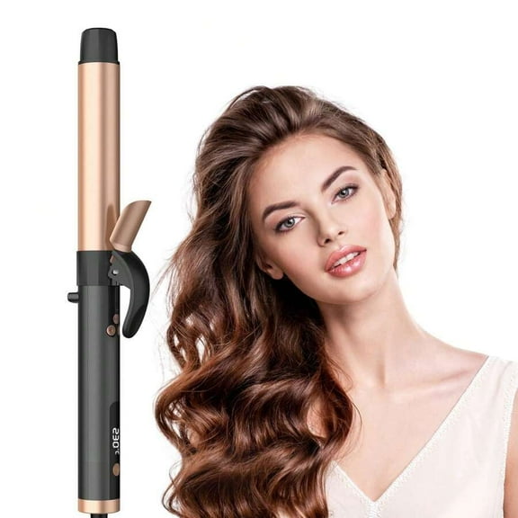 Rotating Curling Iron,Professional Auto Curling Iron,5 Temperature 1 1/4 In Automatic Curling Iron,Hair Styling Tools Travel Curling Iron,For Versatile Styling Halloween Christmas Gifts